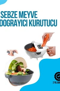 Dilimleyici ve Rende Bıçaklı Çok Amaçlı Mutfak Aleti