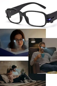 Dinlendirici LED Işıklı Okuma Gözlüğü