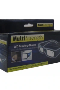 Dinlendirici LED Işıklı Okuma Gözlüğü