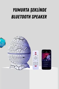 Dinozor Yumurta Gece Lambası Projektör – 14 Renk Seçeneği