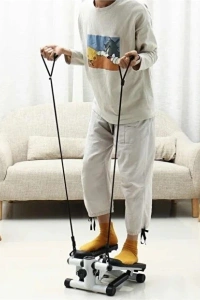 Direnç Lastikli Mini Stepper Egzersiz Aleti