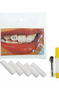 Diş Kristali ve Diş Pırlantası Komple Set - Muhteşem Gülüş Seti
