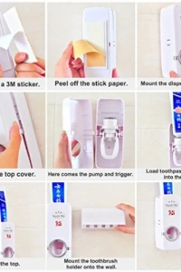 Diş Macunu Sıkacağı Fırçalık