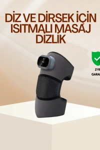 Diz ve Dirsek İçin Isıtmalı Masaj Dizlik Aparatı