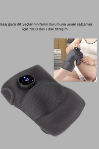 Diz ve Dirsek İçin Isıtmalı Masaj Dizlik Aparatı