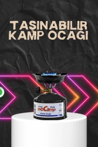 Doğa, Piknik ve Acil Durum İçin Kamp Ocağı Seti