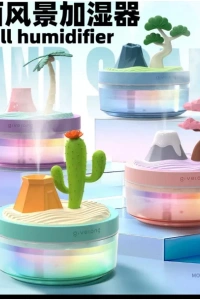 Doğa Temalı Mini Nemlendirici