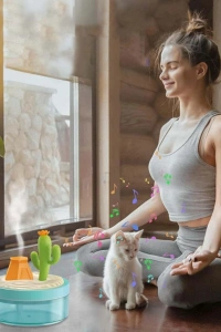 Doğa Temalı Mini Nemlendirici