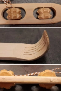 Doğal Bambu Kaşınma Ve Masaj Sopası