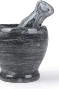 Doğal Cilalı Mermer Havan