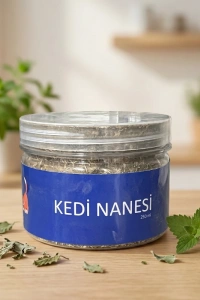 Doğal Kedi Nanesi (Catnip) - 250 ml Kavanoz - Eğlenceli ve Doğal
