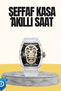 Dokunmatik Akıllı Saat Sesli Asistan ve GPS Özellikli