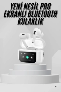 Dokunmatik Ekranlı Air Pro 2 ANC Kulaklık Kablosuz Çok Fonksiyonlu