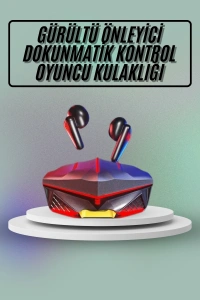 Dokunmatik Kontrol Tws Işıklı Kulakiçi Bluetooth Kulaklık Kablosuz Kulaklığı