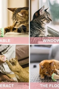 DONDURMA ŞEKLİNDE KEDİ NANESİ KEDİ OTU