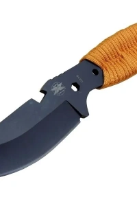 DPX Gear Assault 0238TRN Kamp Bıçağı 22,5 cm - Turuncu, Metal; İpli Sap