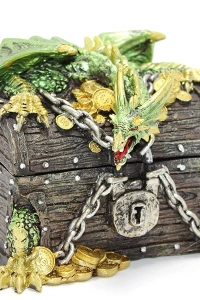 Dragon Tasarımlı Polyester Kutu