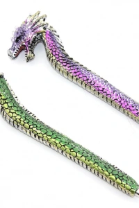 Dragonlu Polyester Tükenmez Kalem