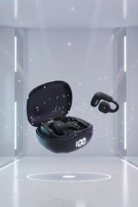 Dual Mikrofonlu Açık Kulak Kablosuz Kulaklık Net Görüşme