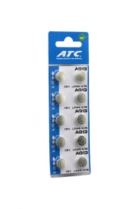 Düğme Pil - 10lu Kart Paket - 1.5V - Alkalin