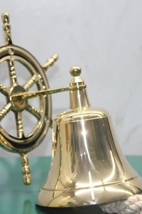 Dümenli Pirinç Duvara Asmalı Çan