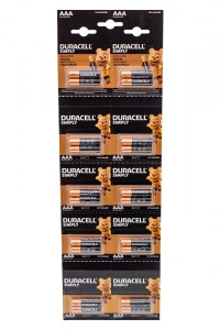 Duracell 1.5V İnce AAA 20li Alkalin Pil LR03/MN20