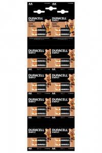 Duracell 20li Kartela 1.5 V Alkalin AA Kalem Pil