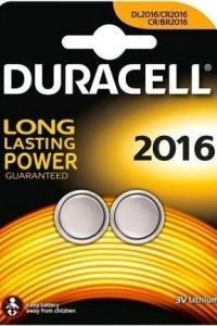 Duracell CR 2016 Lityum Pil 3 Volt 2 li Paket