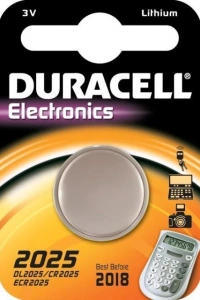 Duracell CR 2025 Lityum Pil 3 Volt