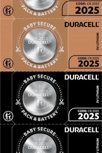 Duracell CR2025 3V Lityum Pil 5li Paket