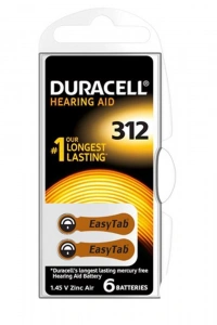 Duracell No:312 İşitme Cihazı Pili