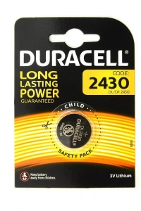 Duracell Yuvarlak Düğme Pil 2430 3 Volt