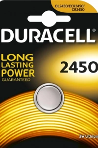 Duracell Yuvarlak Düğme Pil 2450 3 Volt