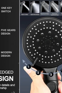 Duş Başlığı Seti 5 Mod