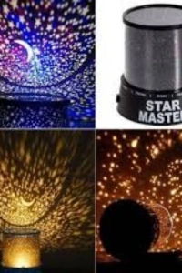 Duvara Işık Yıldız Yansıtan Star Master Gece Lambası