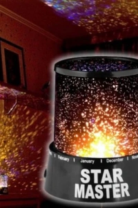 Duvara Işık Yıldız Yansıtan Star Master Gece Lambası
