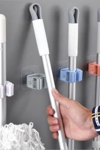 Duvara Monte Mop Paspas Tutucu 4 Adet