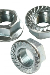 Ebru Altıköşe Flanşlı Somun M6 - 100 Adet