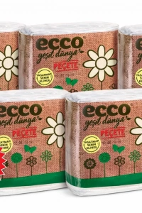 Ecco Green Kağıt Peçete 100’lü 5 Adet 23x25 cm Ekonomik Paket