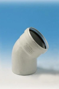 Ege Yıldız 75X45 Pvc Açık Dirsek 3,2 mm