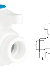 Ege Yıldız PPRC 40 mm Küresel Vana Gri