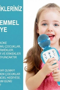 Eğlenceli Karaoke Mikrofonu - Çocuklar İçin