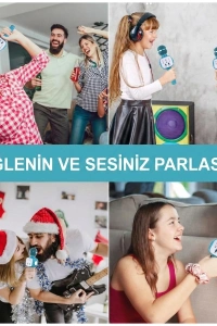 Eğlenceli Karaoke Mikrofonu - Çocuklar İçin