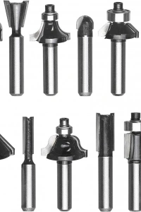 Einhell  15 Parça Karışık Freze Ucu Seti 8 mm Şaft