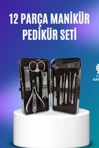 El ve Ayak Bakımı İçin Profesyonel 12 Bakım Seti