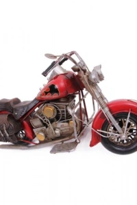 El Yapımı Çantalı Chopper Maketi