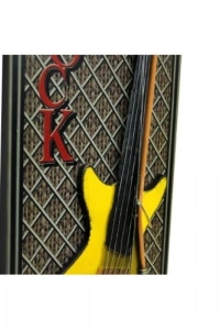 El Yapımı Metal Gitar Tablo Pano