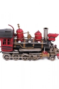 El Yapımı Metal Model Lokomotif
