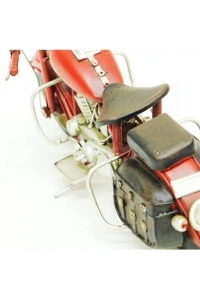 El Yapımı Metal Motosiklet Maketi