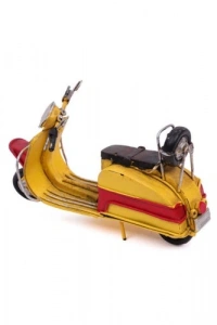 El Yapımı Metal Scooter Maketi